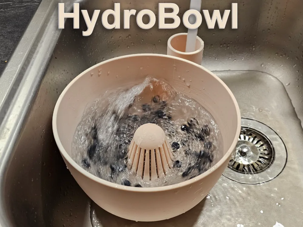 HydroBowl Smart Automatic Fruit & Vegetable Washer & Produce Cleaner