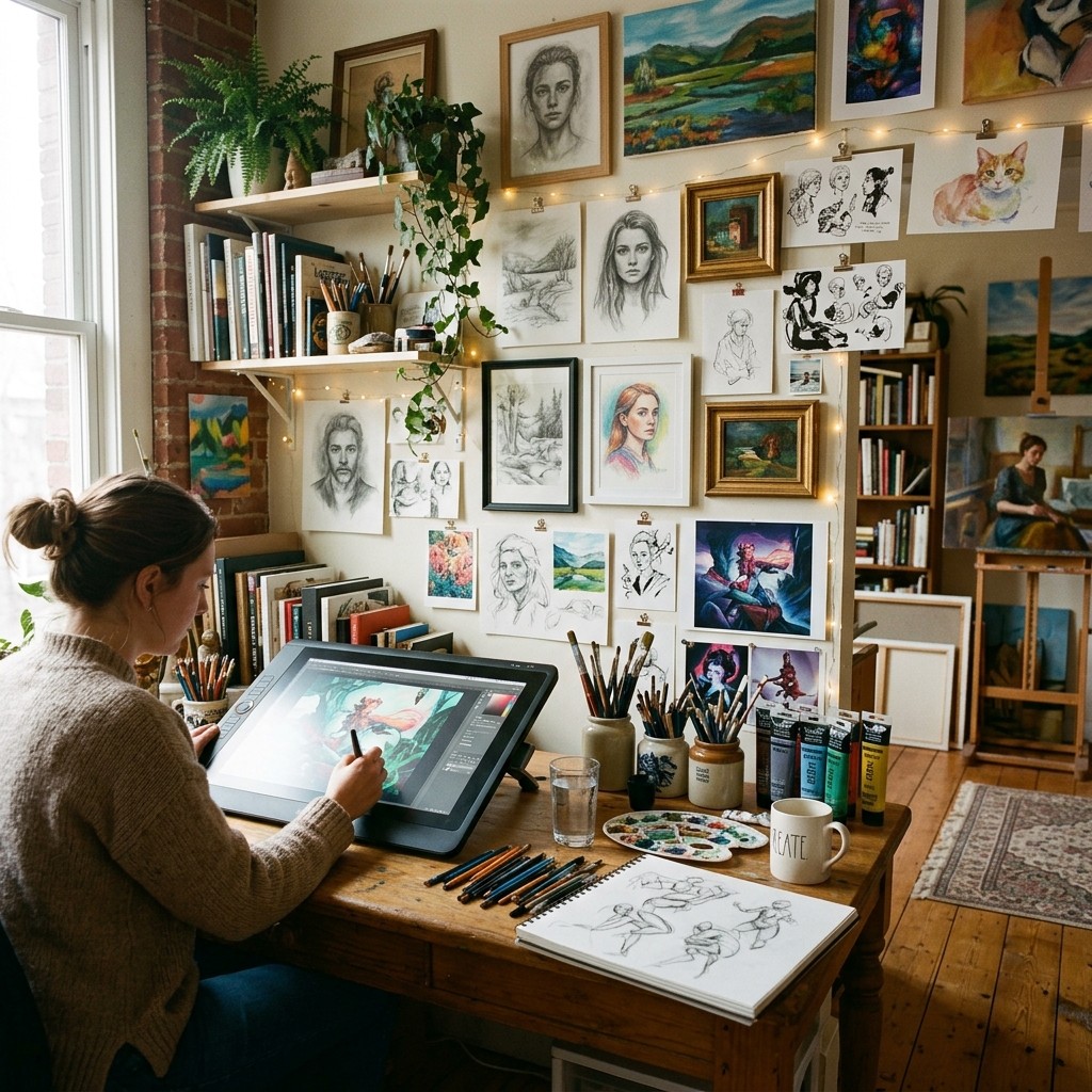 DRAWINGS & ART